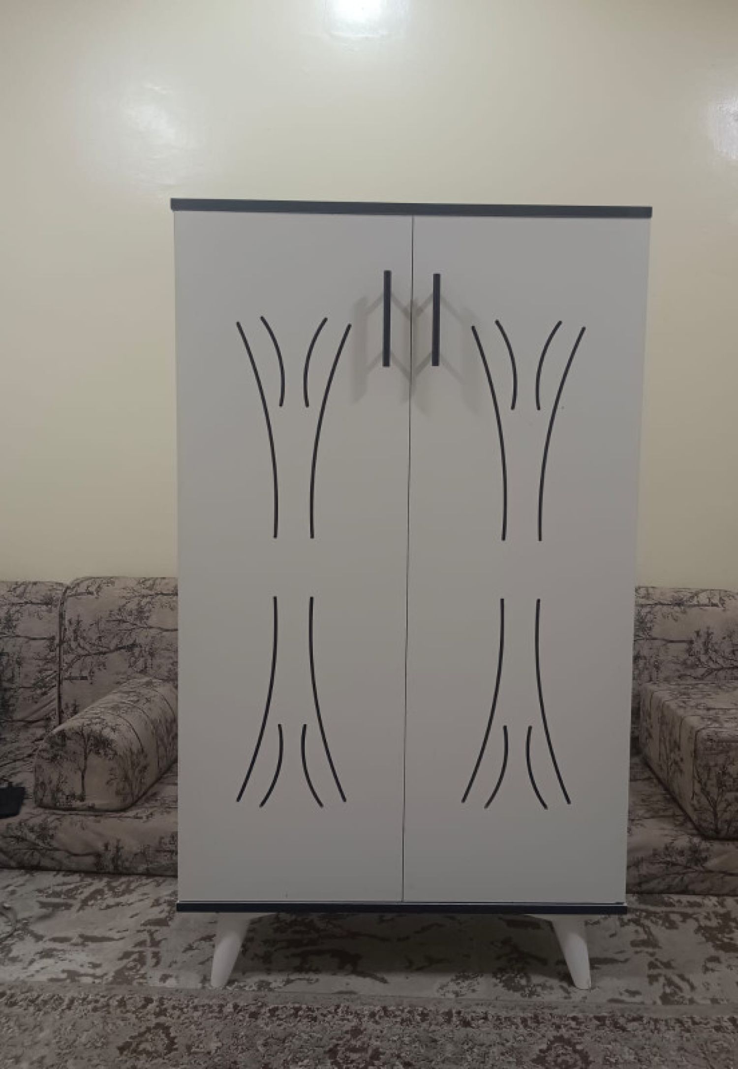 2 Door 5 Shelves Shoes Rack